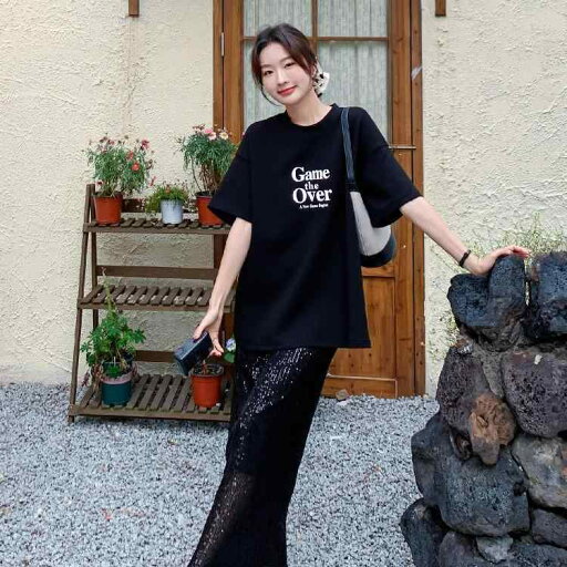 セットアップ レディース レタリングTシャツ スパンコール スカート 大人カジュアル きれいめ 若見え 低身長向け 夏 2点セット セットアップ レディース レタリングTシャツ スパンコール スカート 大人カジュアル きれいめ 若見え 低身長向け 夏 2点セット