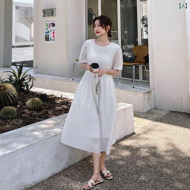 セットアップ レディース 小柄 低身長 半袖 スウェット プリーツスカート ミニスカート ツーピース 無地 ピンク ポリエステル かわいい キュート 若見え エイジレス カジュアル 普段使い お出かけ 春夏