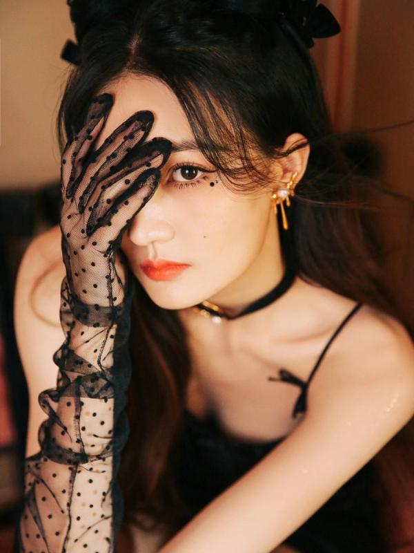 手袋 レディース 春夏 ブラック 薄手 メッシュ ロンググローブ レトロ ヴィンテージ風 高級感 フォーマ..