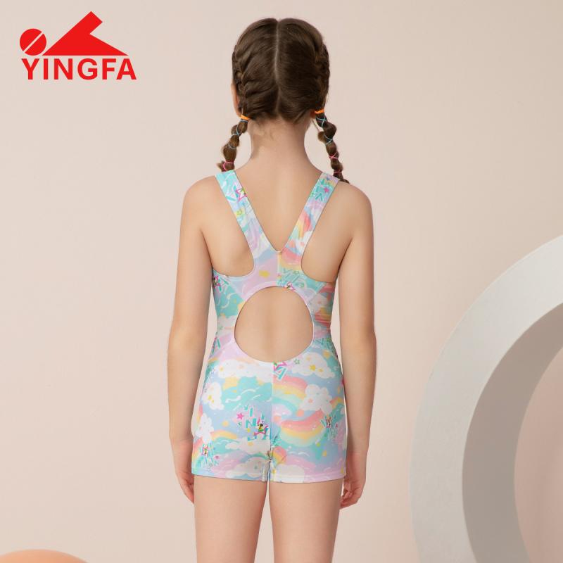 水着 キッズ 女の子 ガールズ ワンピース ボクサーパンツ型 速乾 トレーニング スイミング フィットネ..