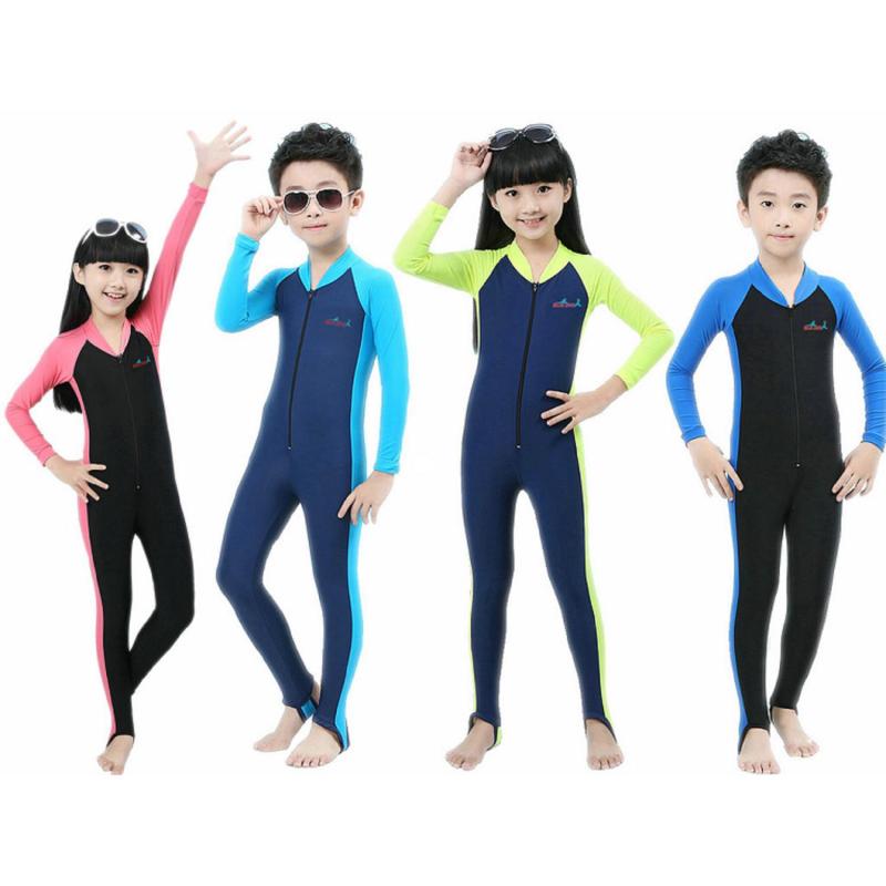 Rakuten - ラッシュガード キッズ 男の子 女の子 ジュニア UVカット 長袖 速乾 海水浴 プール スイミング マリンスポーツ 紫外線対策 日焼け防止 通気性 伸縮性 フィットネス アウトドア
