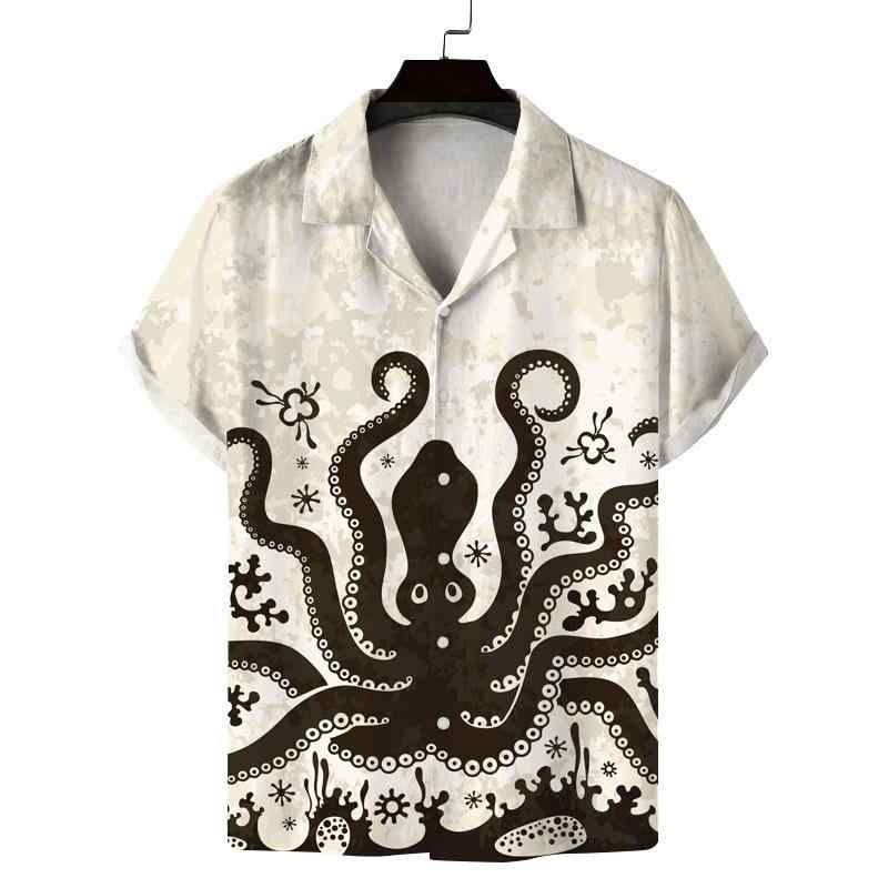 半袖オープンカラーシャツ メンズ 春夏 ビッグシルエット カジュアル ポリエステル ストレッチ 吸湿速..