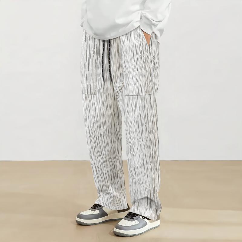 パンツ メンズ ルーズストレート カジュアル コーデュロイ ロングパンツ 春夏 ボトムス 男性用 普段使..