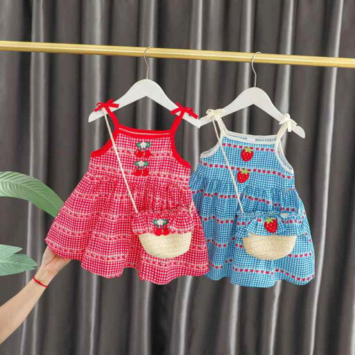 ワンピース 女の子 キッズ ベビー 幼児 ファッション おしゃれ かわいい フルーツ柄 プリンセスドレス 綿 春夏 子供服 レッド ブルー チェック お出かけ 普段着 誕生日 記念日 ワンピース 女の子 キッズ ベビー 幼児 ファッション おしゃれ かわいい フルーツ柄 プリンセスドレス 綿 春夏 子供服 レッド ブルー チェック お出かけ 普段着 誕生日 記念日