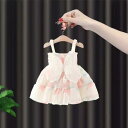 ドレスセット ベビー 女の子 羽根 プリンセス かわいい 夏 おしゃれ コットン 長袖 韓国 1歳 2歳 3歳 幼児 誕生日 記念日 お呼ばれ フォーマル パー...