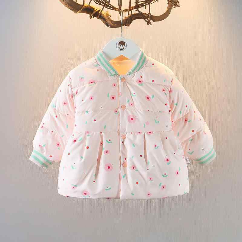 ベビーコート 女の子 1歳 2歳 3歳 幼児 秋冬 中綿アウター カジュアル おしゃれ かわいい 防寒着 暖かい 軽量 丸襟 キルティング 裏地 ピンク ホワイ...