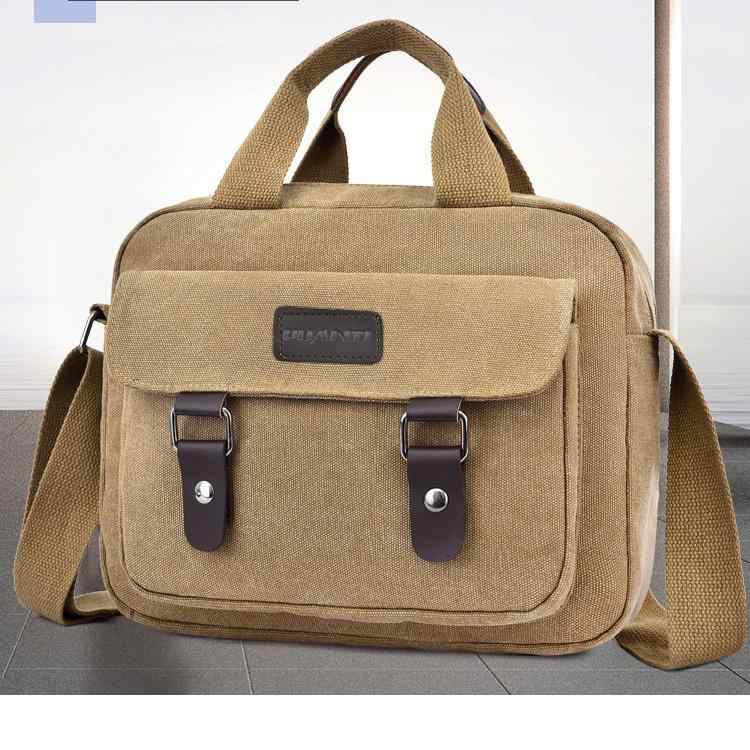 ショルダーバッグ メンズ キャンバス メッセンジャーバッグ カジュアル ビジネス 普段使い 大容量 耐摩耗性 手提げ ワンショルダー 斜め掛け 鞄