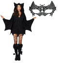 ハロウィン コスプレ 親子 レディース 女性用 キッズ 子供用 吸血鬼 ヴァンパイア コウモリ バット キャットウーマン 猫女 コスチューム 衣装 仮装 ブラッ...