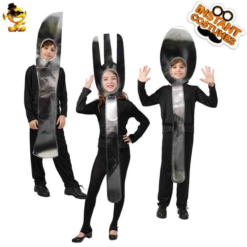 コスプレ 男女兼用 カップル ハロウィン おもしろ 食器 カトラリー 仮装 衣装 舞台 イベント パーティ..