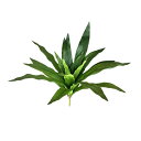 フェイクグリーン リアル 高品質 人工観葉植物 ブラジルリーフ ドラセナ葉 束 ポリエステル製 グランドカバー フロア装飾 ウェディング 撮影用 ディスプレイ ...