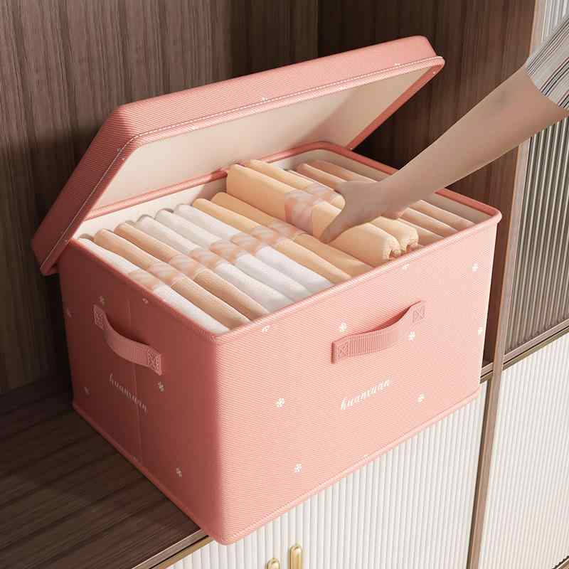 収納ボックス 折りたたみ フタ 大容量 布製 衣類収納ケース おもちゃ箱 布団収納 洋服 整理整頓 クローゼット 衣装ケース 防塵 防湿 スタッキング 積み重ね可能 小物入れ リビング 寝室 書類 雑物 押入れ収納