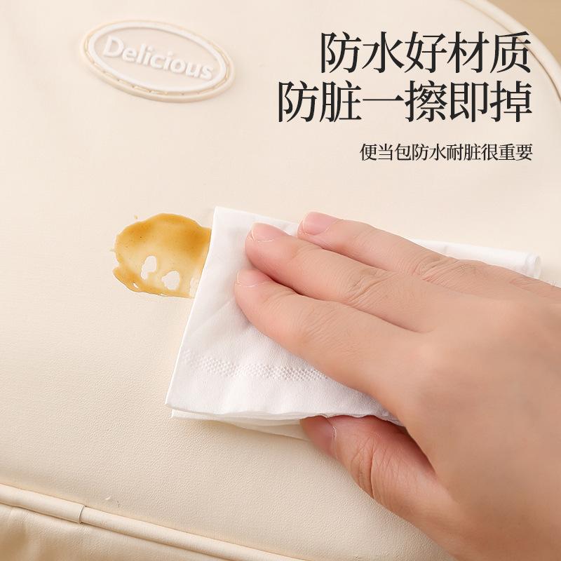 ランチバッグ 保温バッグ PUレザー 学生用 通勤用 オフィス ピクニック アウトドア 厚手 アルミホイル 上品 高級感 グレー アイボリー ライトグリーン