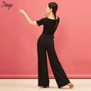 ダンス用 レディース 女性用 モダール素材 半袖トップス 古典舞 練習着 ヨガ ピラティス フィットネス トレーニング 伸縮性 吸湿速乾 切り替えデザイン セッ...