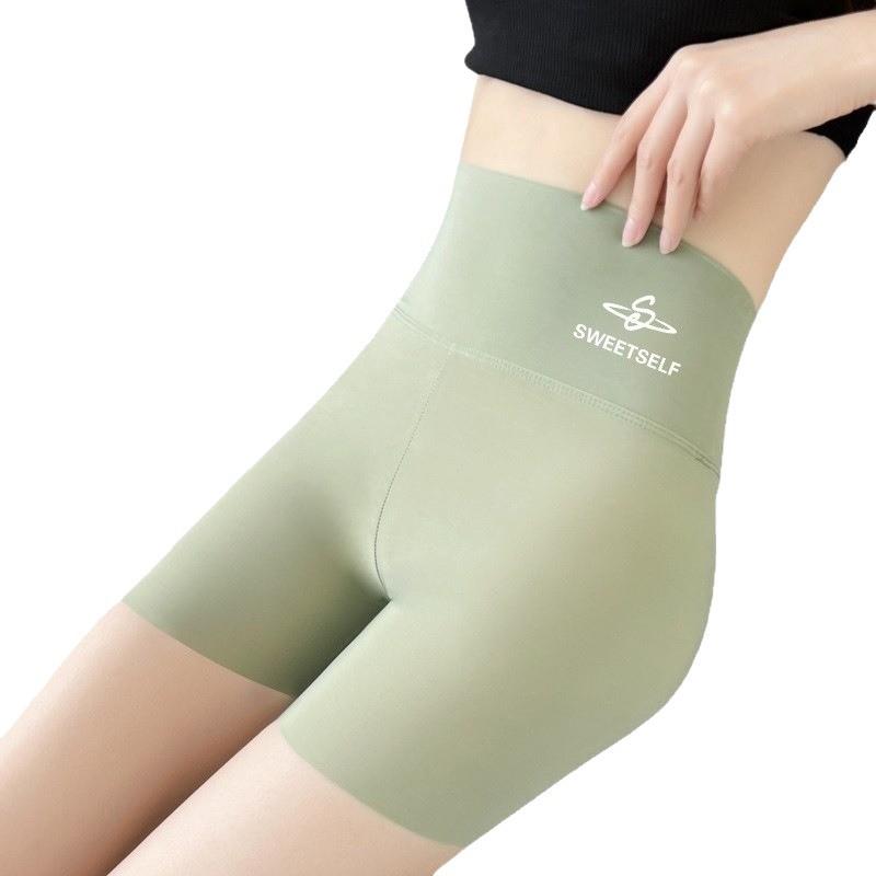 ショートレギンス レディース 接触冷感 薄手 お腹引き締め ヒップアップ スポーツ ヨガ フィットネス トレーニング ポリエステル スパンデックス 伸縮性 タイト 夏