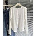 トップス レディース 春夏 UVカット 長袖 無地 Tシャツ バック スリット 薄手 ゆったり カットソー カジュアル 普段使い ポリエステル