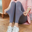 レギンス レディース 春夏 接触冷感 再生繊維 UVカット 薄手 軽量 ハイウエスト スタイルアップ ストレッチ ヨガ スポーツ トレーニング 普段使い ルーム...