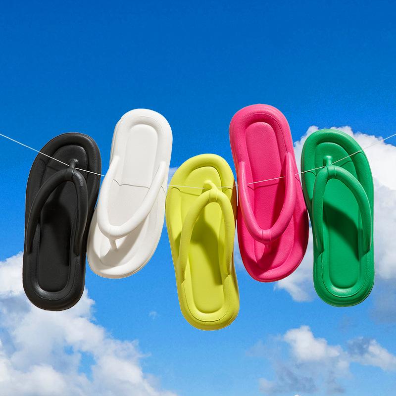 ビーチサンダル レディース 女性用 春夏 普段使い タウンユース カジュアル おしゃれ 滑り止め 厚底 ふ..