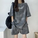 セットアップ レディース 春夏 薄手 軽量 小柄向け 半袖Tシャツ ショートパンツ スポーツカジュアル ルームウェア きれいめ 大人 通勤 おうち時間 吸湿速乾...