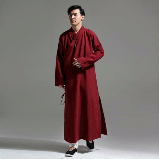 羽織り 男性用 チャイナ風 漢服 綿麻 リネン ロング丈 ドロップショルダー 茶道 禅 普段着 カジュアル ブラック グレー ネイビー 羽織り 男性用 チャイナ風 漢服 綿麻 リネン ロング丈 ドロップショルダー 茶道 禅 普段着 カジュアル ブラック グレー ネイビー
