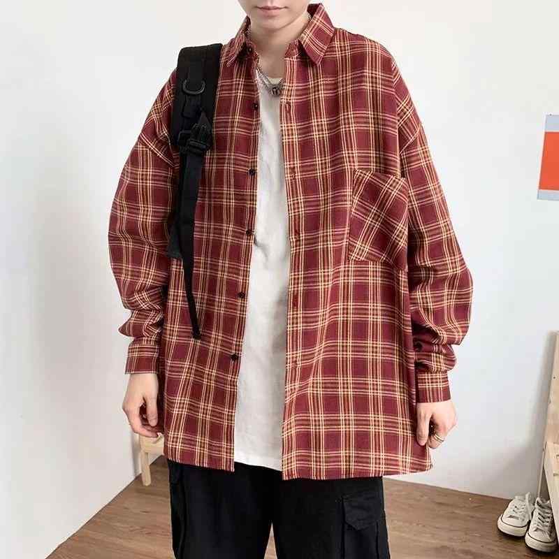 ・カテゴリ: シャツ・スタイル: カジュアル・: カーディガン・フィット: ルーズフィット・ネックライン: スクエアネック・袖丈: 長袖・柄: 無地・厚さ: 標準・主な素材: ポリエステル・性別: メンズ・対象: ティーン、大人・着用シーン: カジュアル・カラー展開: レッド、ブラック、ブルー・サイズ展開: M、L、XL、XXL、XXXL