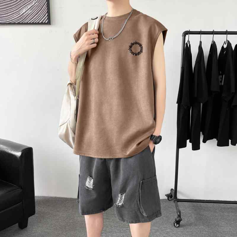 セットアップメンズデニムショートパ...