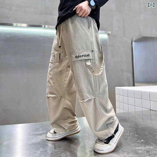 パンツ ジュニア 男の子 カジュアルパンツ ワークパンツ カーゴパンツ ストレート ゆったり ルーズフィット 綿 コットン 春秋 カーキ ブラック 通学 普段使い お出かけ おしゃれ ボトムス パンツ ジュニア 男の子 カジュアルパンツ ワークパンツ カーゴパンツ ストレート ゆったり ルーズフィット 綿 コットン 春秋 カーキ ブラック 通学 普段使い お出かけ おしゃれ ボトムス