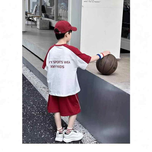 キッズ 男の子 スポーツウェア ジャージ 夏服 半袖 ショートパンツ 上下セット ポリエステル 柔らかい 肌触り レッド ネイビー キッズ 男の子 スポーツウェア ジャージ 夏服 半袖 ショートパンツ 上下セット ポリエステル 柔らかい 肌触り レッド ネイビー