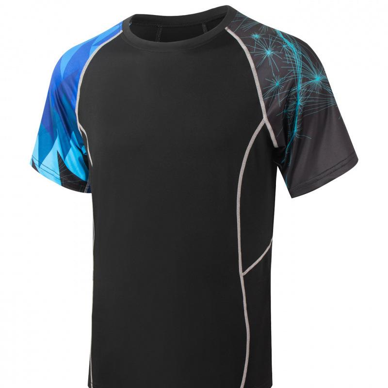 Tシャツ メンズ 男性用 速乾 接触冷感 吸湿速乾 通気性 軽量 伸縮性 UVカット ルーズフィット 半袖 ポリエステル素材 再生繊維 ランニング フィットネス ジム トレーニング スポーツ カジュアル 普段使い 春夏