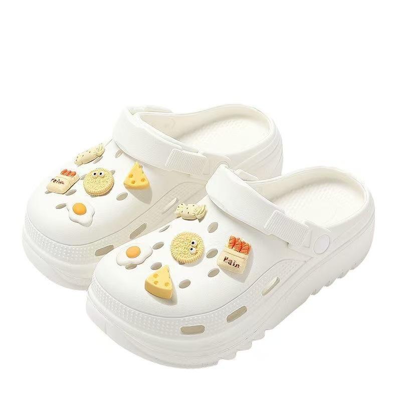 サンダル レディース 妊婦 マタニティ 厚底 クロッグ 滑り止め つま先保護 外履き 普段使い ビーチ 海 ..