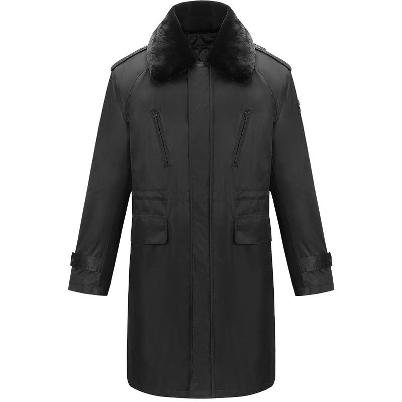 コート メンズ 防水 着脱式 厚手 冬用 作業服 中綿ジャケット 冷凍倉庫 防寒着 警備員用 業務ユニフォーム 保温 アウター