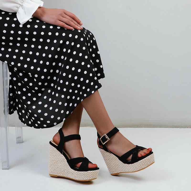 サンダル レディース 厚底 ハイヒール ウェッジソール プラットフォーム ローマ風 オープントゥ スエード調 フェイクレザー ファッション エレガント フェアリーテイスト カジュアル お出かけ 春夏