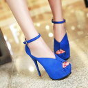 サンダル レディース 13cm超ハイヒール 厚底 プラットフォーム ピンヒール オープントゥ 一字ストラップ アンクルストラップ 美脚 スタイルアップ パーティー 結婚式 フォーマル ステージ キャバ嬢 春夏