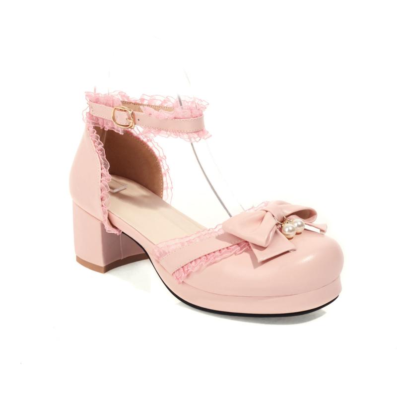 サンダル レディース レトロ ラウンドトゥ Tストラップ バックル リボン カットアウト 春夏 カジュアル..