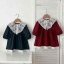 ワンピース 女の子 ベビー キッズ 子供服 韓国 プリンセスドレス Aライン フレア 長袖 純綿 コットン 春秋 おしゃれ かわいい レース 柔らかい 肌に優しい 快適 普段使い お出かけ フォーマル