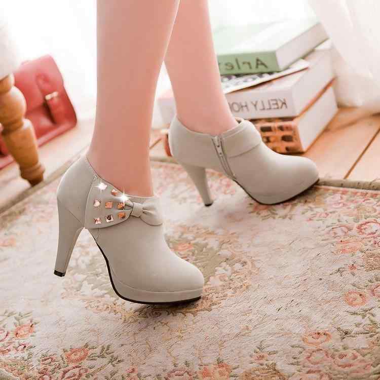 パンプス レディース 女性用 ハイヒール スティレットヒール リボン スパンコール グリッター 浅口 再..