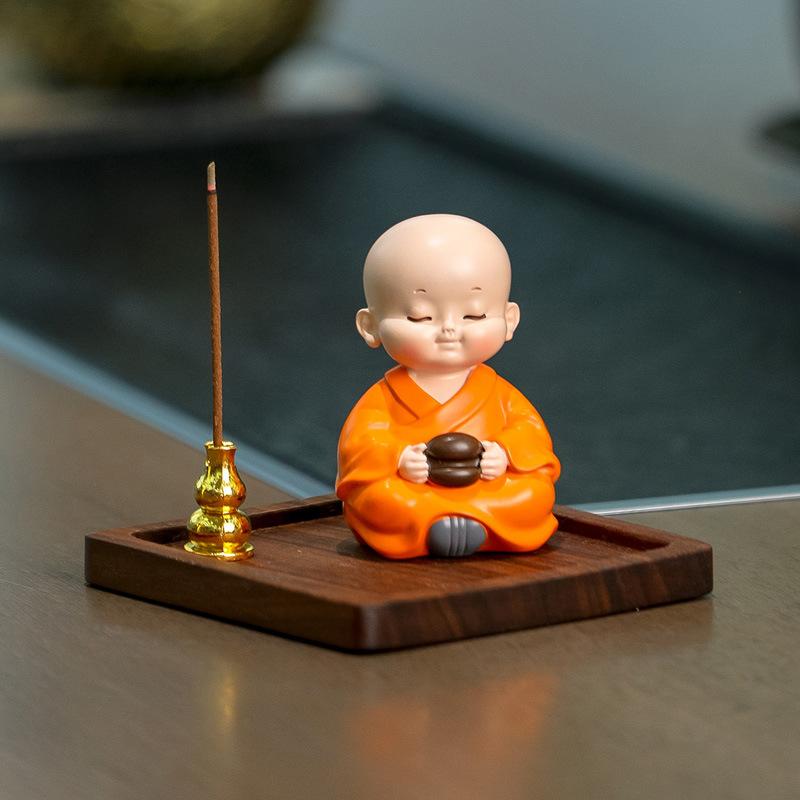 香炉 禅意 和風 モダン 樹脂製 香立て 線香 渦巻香 コーン香 棒香 防火マット お香入れ 室内 リビング ..