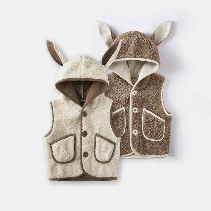 キッズ ベスト 秋冬 フード付き ボア カジュアル おしゃれ 普段使い お出かけ 防寒対策 暖か 男女兼用 ..