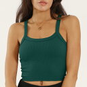 タンクトップ レディース リブ編み ナイロン スポーツウェア ヨガ ランニング フィットネス ジム ワークアウト トレーニング 吸汗速乾 ドライ 伸縮性 軽量 ...