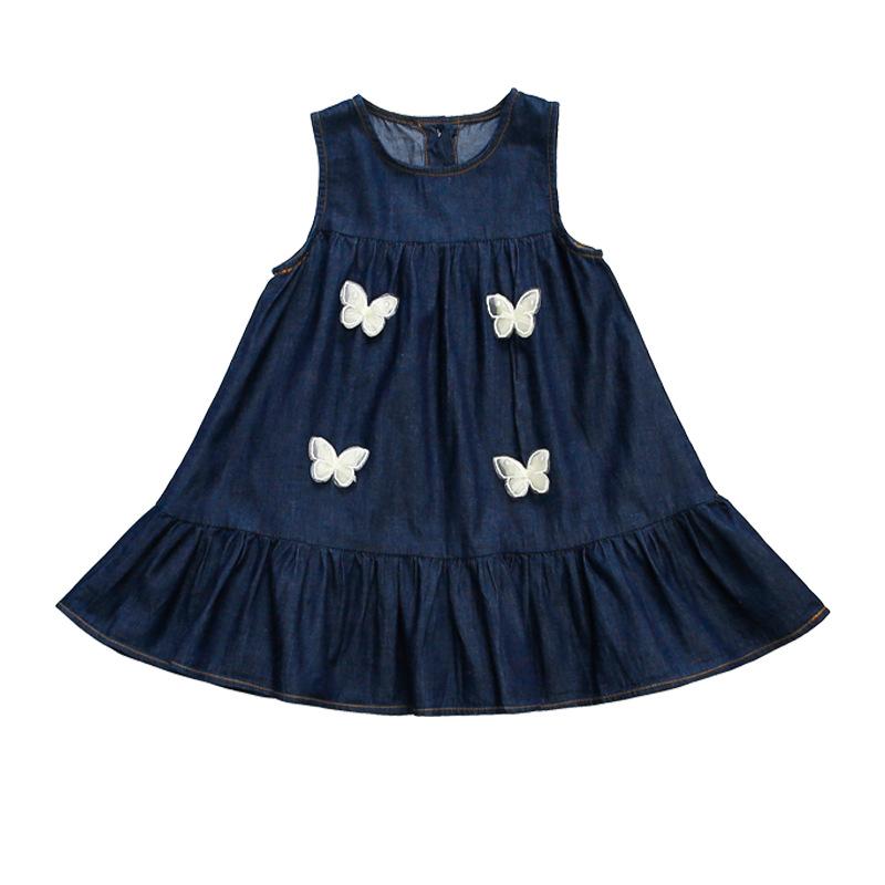 ・カテゴリ: キャミワンピース・スタイル: 韓国・主な素材: ポリエステル80%、綿混紡・性別: 女の子・対象年齢: 3〜8歳向け・柄: 無地・生地加工: 柔軟加工・袖丈: ノースリーブ・スカート丈: Aライン・裏地素材: ポリエステル81〜90%・要素: 可愛い・カラー展開: ブルー・サイズ展開: 90cm、100cm、110cm、120cm、130cm、140cm