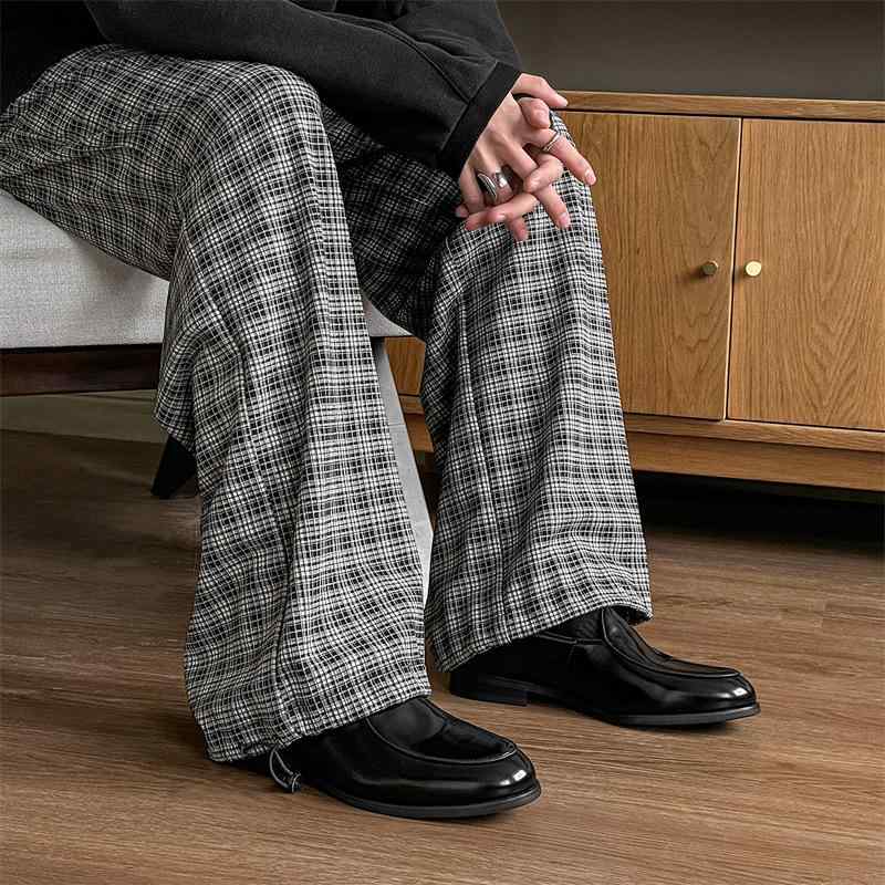 ローファー ユニセックス スリッポン ポインテッドトゥ フラット 革靴 レザーシューズ ぺたんこ 滑り止..