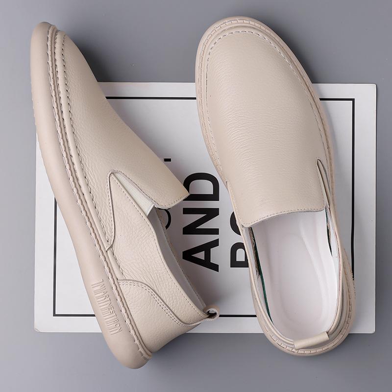 シューズ メンズ ドライビングシューズ モカシン 本革 牛革 レザー スリッポン 紐なし 柔らかい底 通気性 カジュアル 普段使い 高級感 春夏