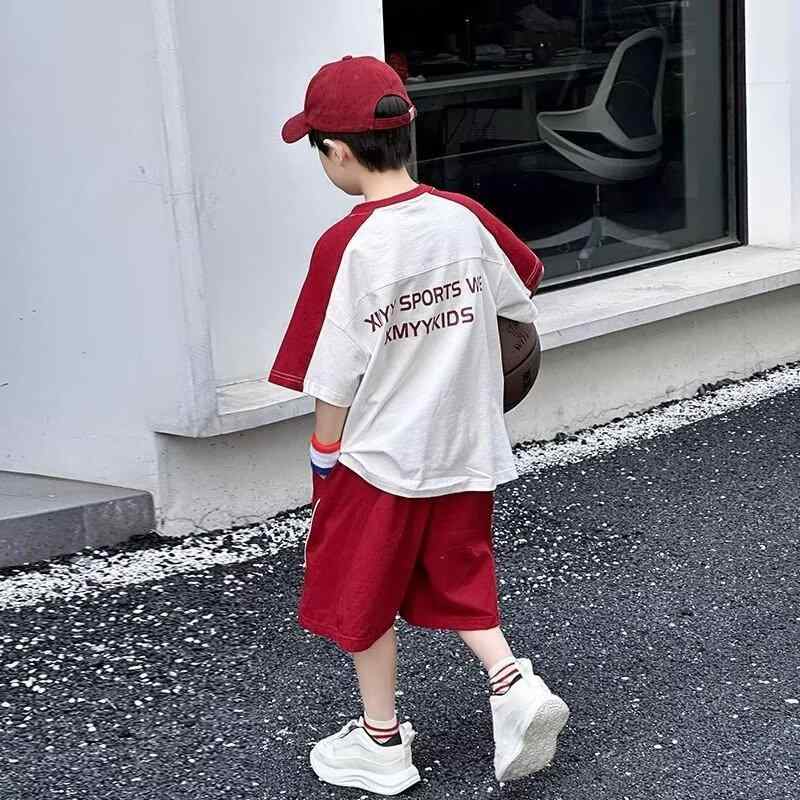 キッズ 男の子 半袖トップス サロペットパンツ 2点セット ベビー 夏物 薄手 軽量 接触冷感 柔らか 綿素..