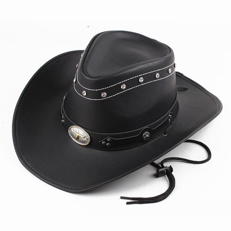 ハット メンズ 春夏 デニム ウェスタン カウボーイハット テンガロンハット つば広 日よけ UVカット 登..