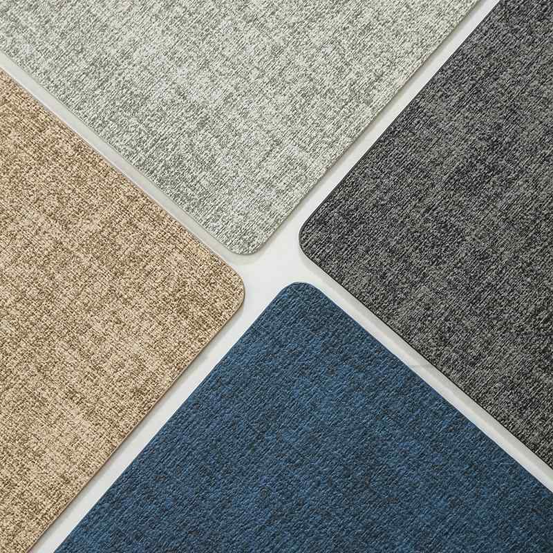 ランチョンマット 厚手 フェイクレザー PVCレザー調 エッジ加工 撥水 防水 防汚 防油 断熱 耐熱 無地 北欧 シンプル 円形 四角 変形 業務用 家庭用 ダイニング 食卓マット ブラック グレー ネイビー ブラウン