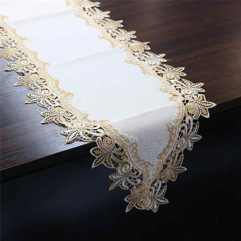 テーブルランナー 北欧スタイル リビング ダイニング 食卓 家庭用 ロング フリンジ タッセル レース飾..