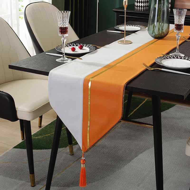テーブルランナー モダン 高級感 北欧風 シンプル 綿麻調 インテリア ダイニング 食卓用 コーヒーテーブル ローテーブル テレビボード テーブルマット ティーマット