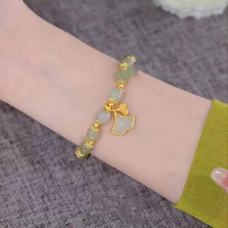 ブレスレット レディース 女性用 蓮 鈴蘭 花モチーフ 角砂糖 個性派 レトロ アンティーク 銅製 ラインストーン 煌めく