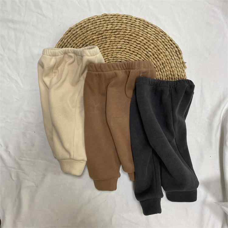 ロングパンツ ベビー 男の子 女の子 秋冬 韓国 カジュアル 柔らか ソフト 快適 着心地抜群 おしりゆっ..