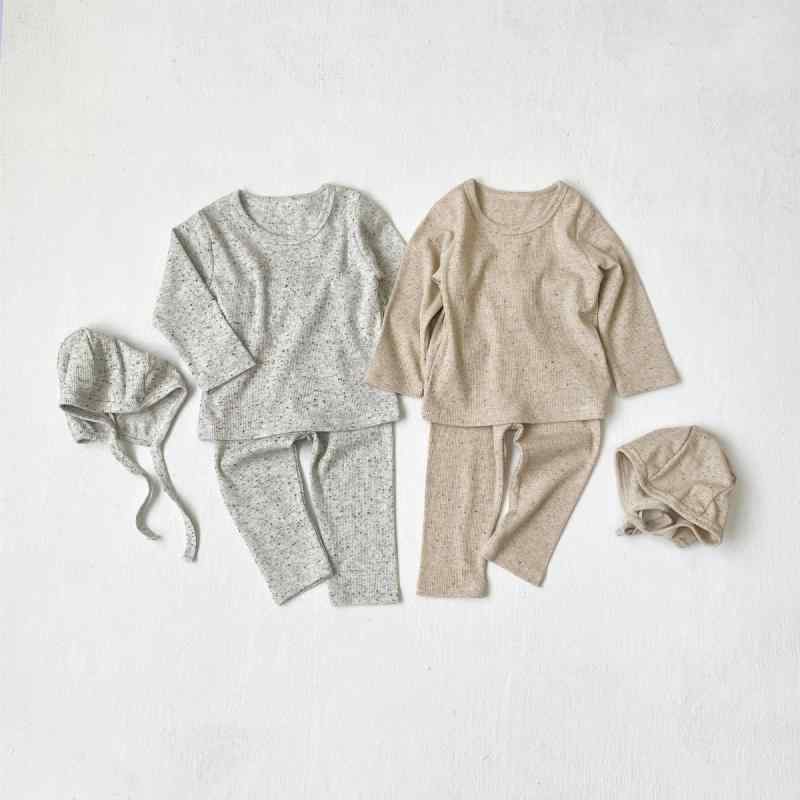 ベビーウェア 男の子 女の子 男女兼用 春秋 長袖 セットアップ パジャマ ルームウェア 部屋着 上下セッ..