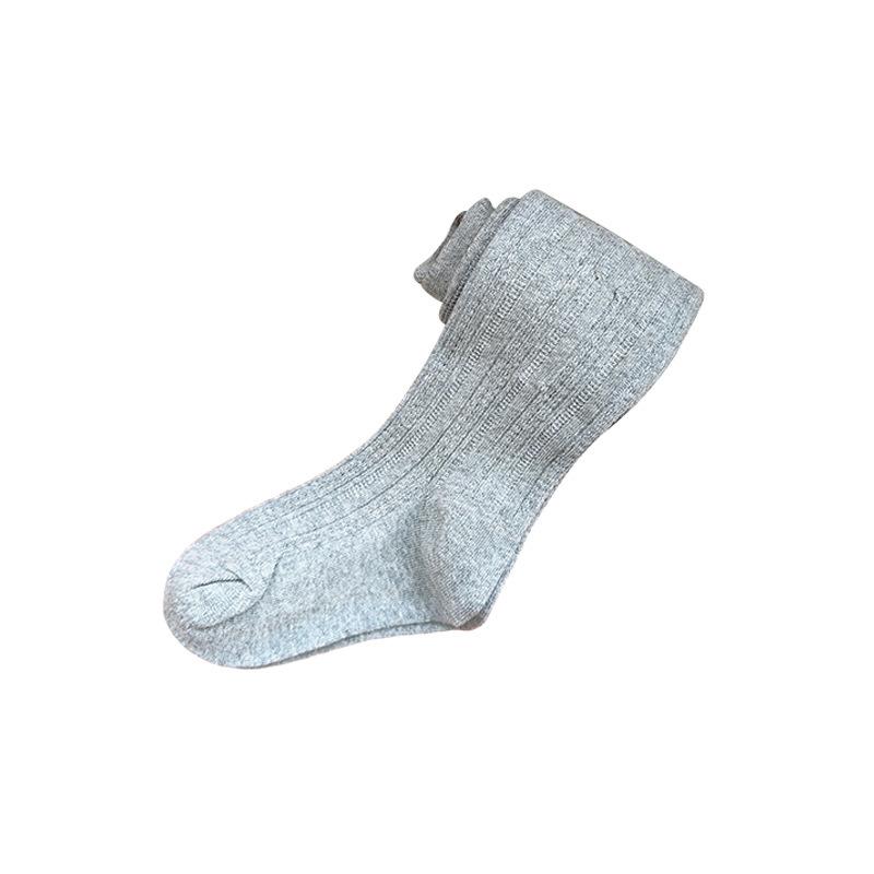 タイツ 女の子 キッズ ベビー 春夏 薄手 無地 コットンニット 伸縮性 吸湿速乾 通気性 快適肌触り かわいい 普段使い お出かけ 通園 ルームウェア 7色展開